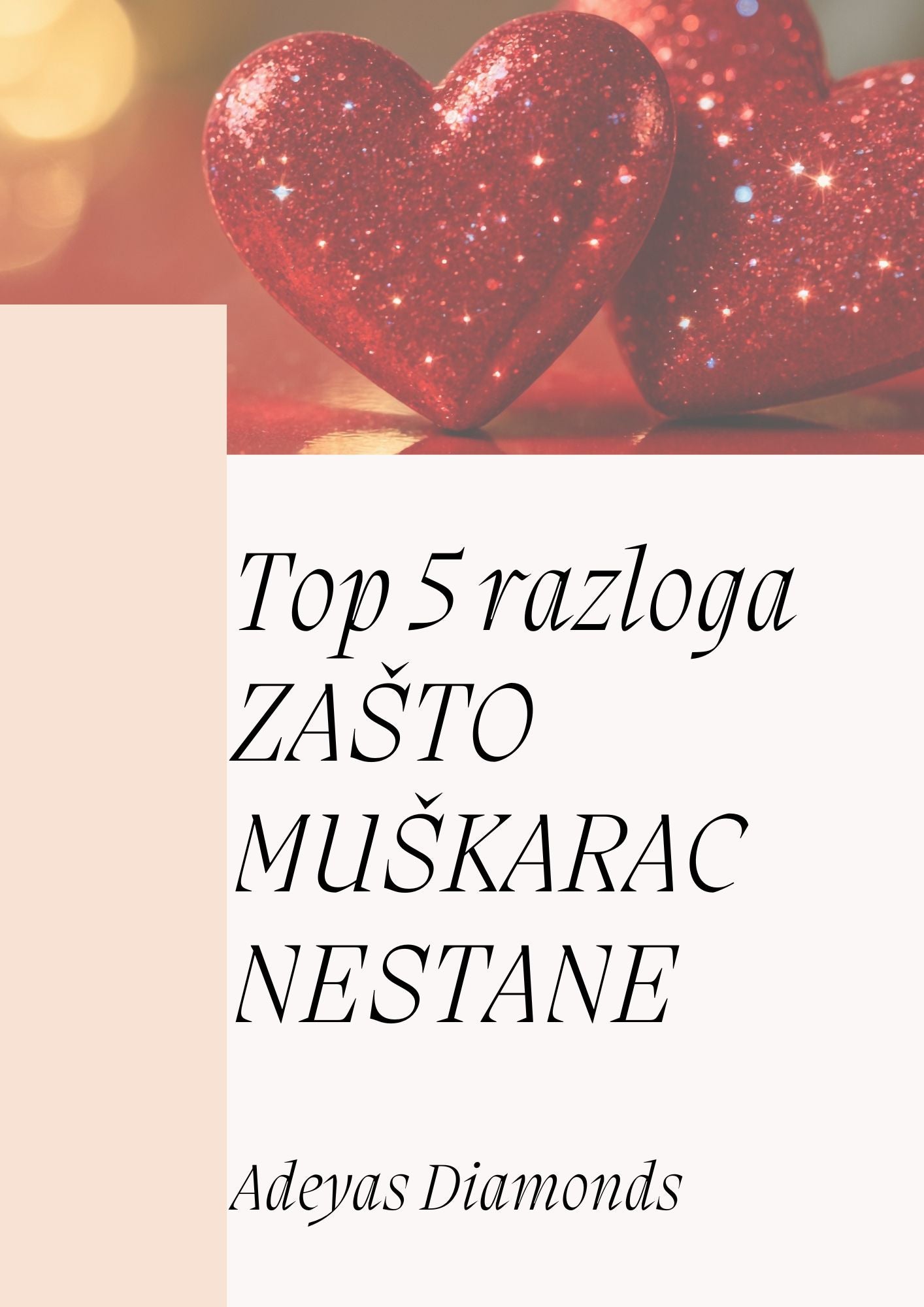 Zašto muškarci nestaju